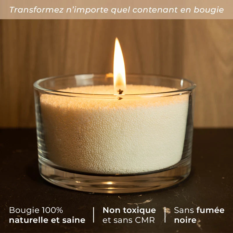 Bougie perlée – Rechargeable
