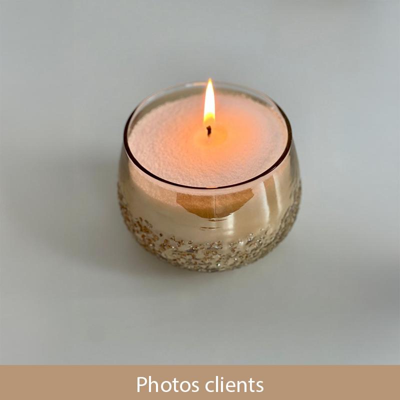Bougie perlée – Rechargeable