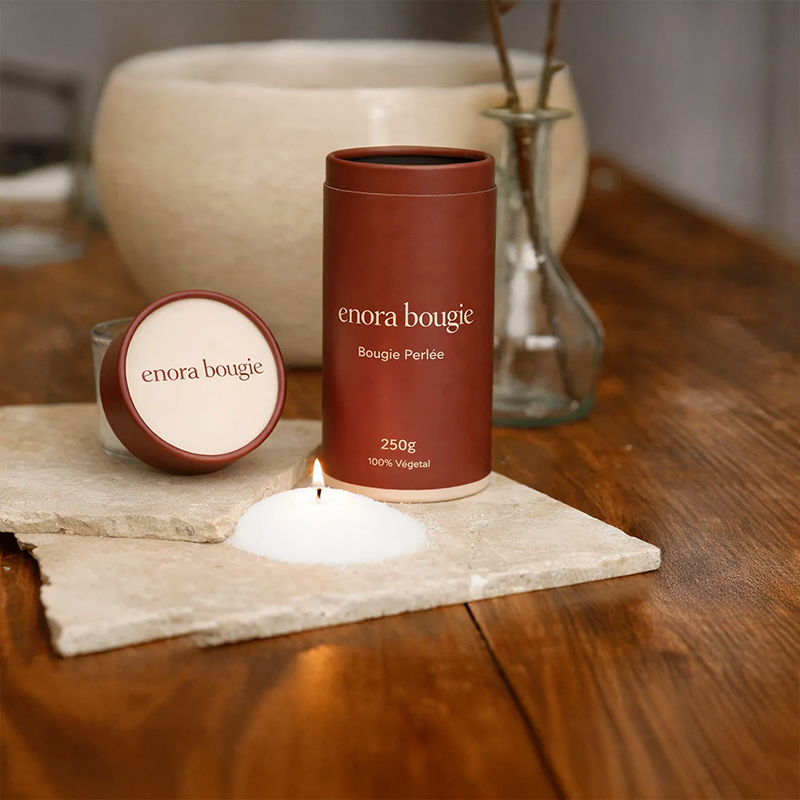 Bougie perlée – Rechargeable