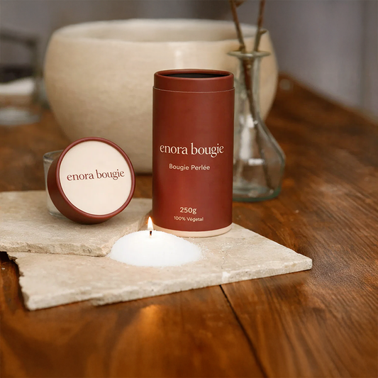 Bougie perlée – Rechargeable