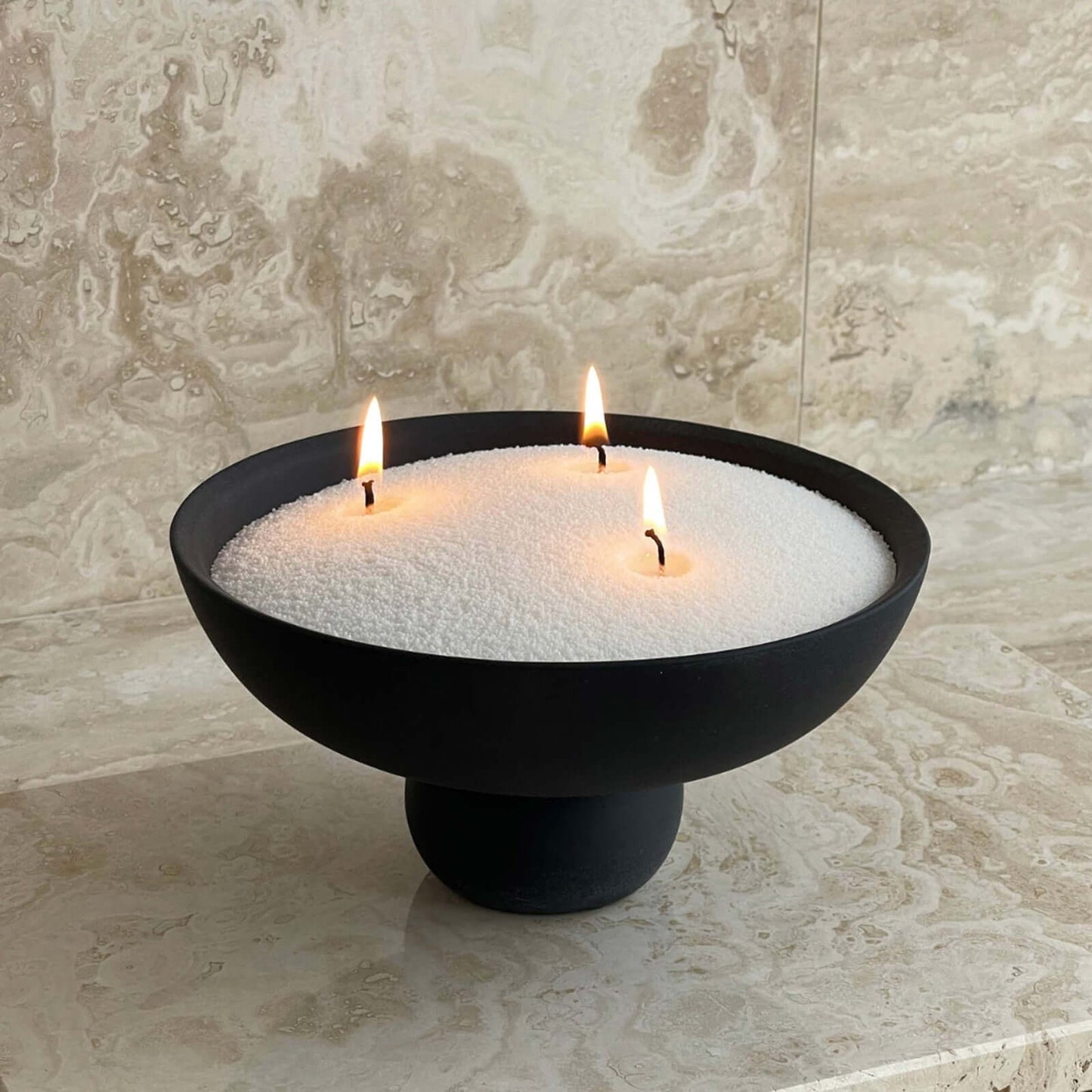 Photophore en céramique Bol | vase pour bougie